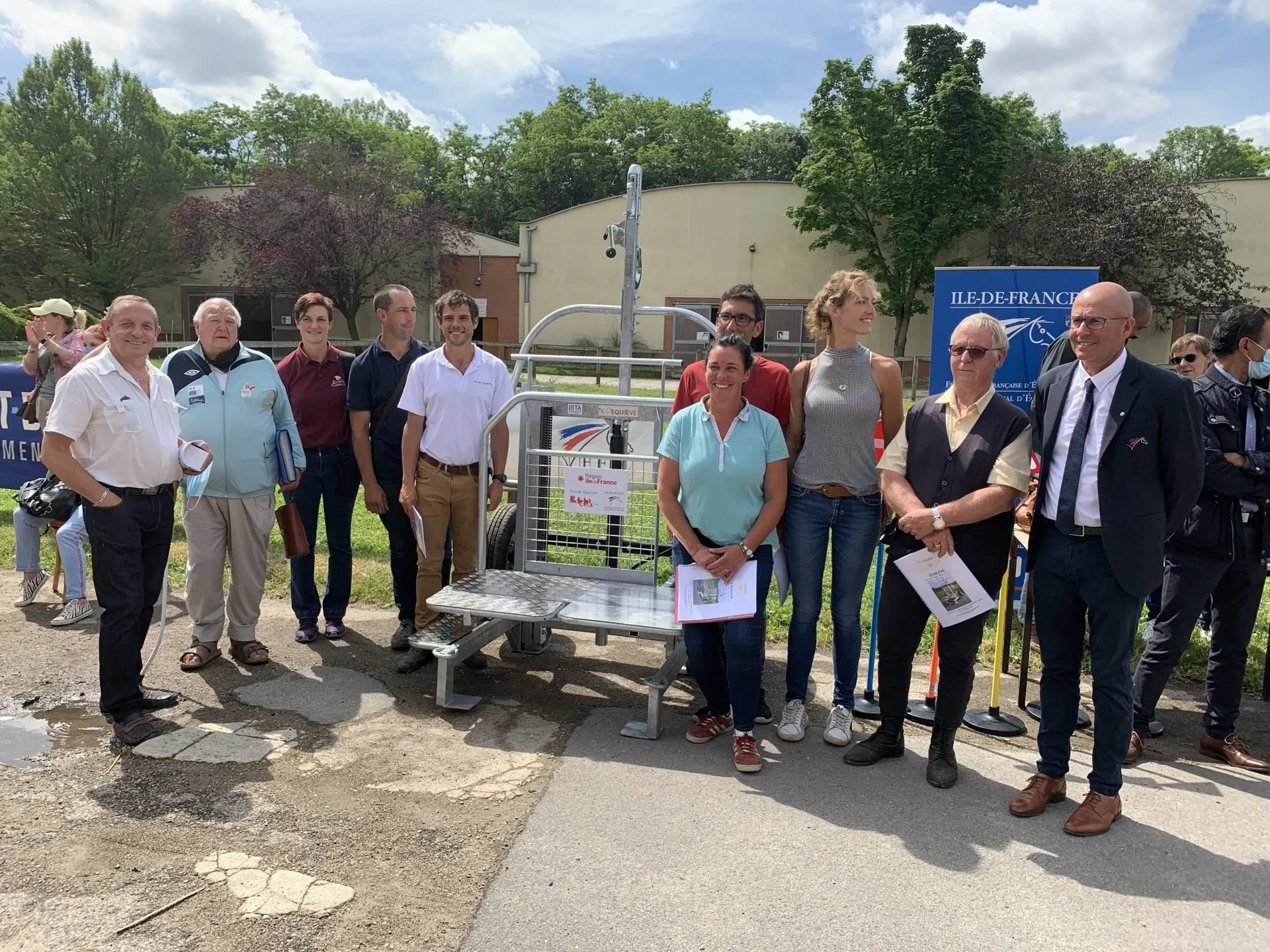 Remise d&rsquo;Équilèves au Comité Régional d&rsquo;Équitation d&rsquo;Ile de France